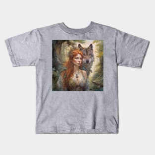 Lady & Wolf Kids T-Shirt